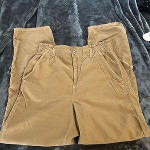 American eagle women’s Corduroy Pants in Tan